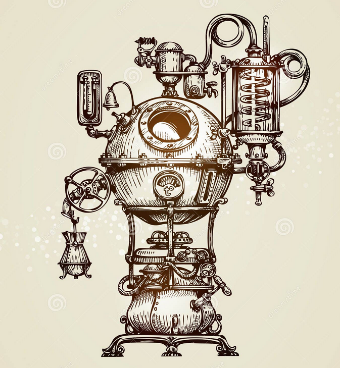 steampunk machine